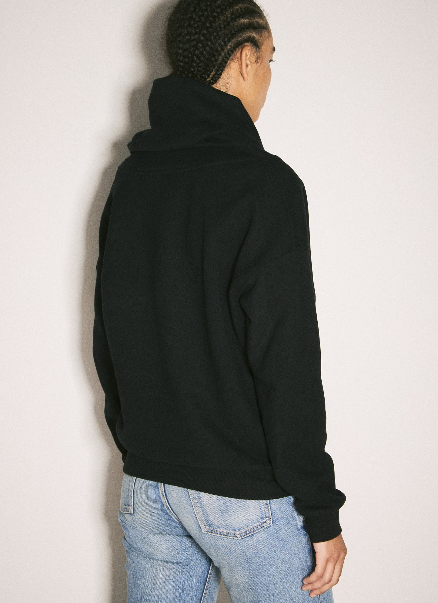Saint Laurent Women V Neck Sweatshirt SAINT LAURENT