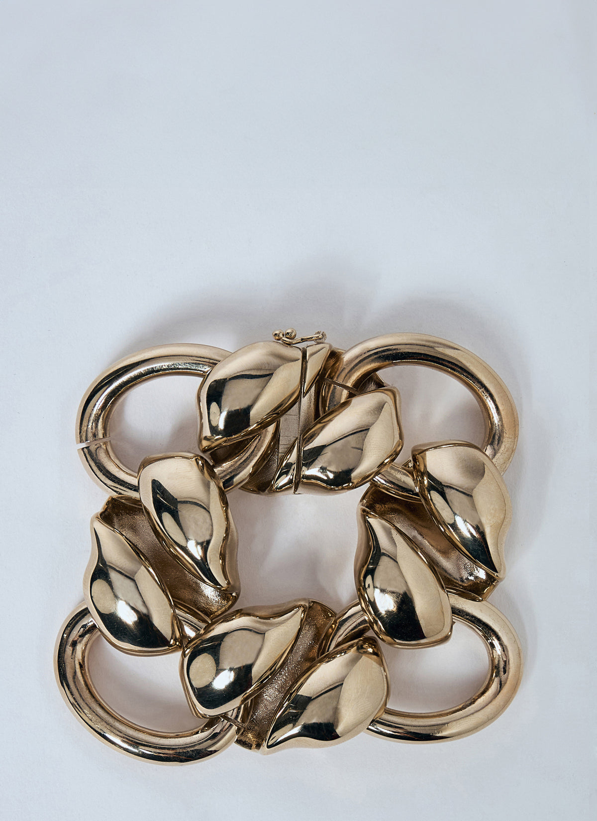 Saint Laurent Women Shell Chain Bracelet SAINT LAURENT