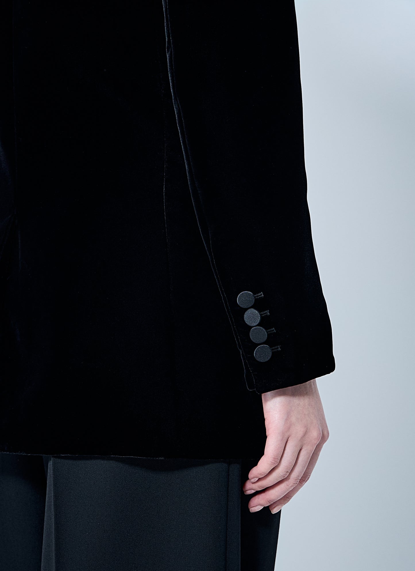 Saint Laurent Women Velvet Blazer SAINT LAURENT