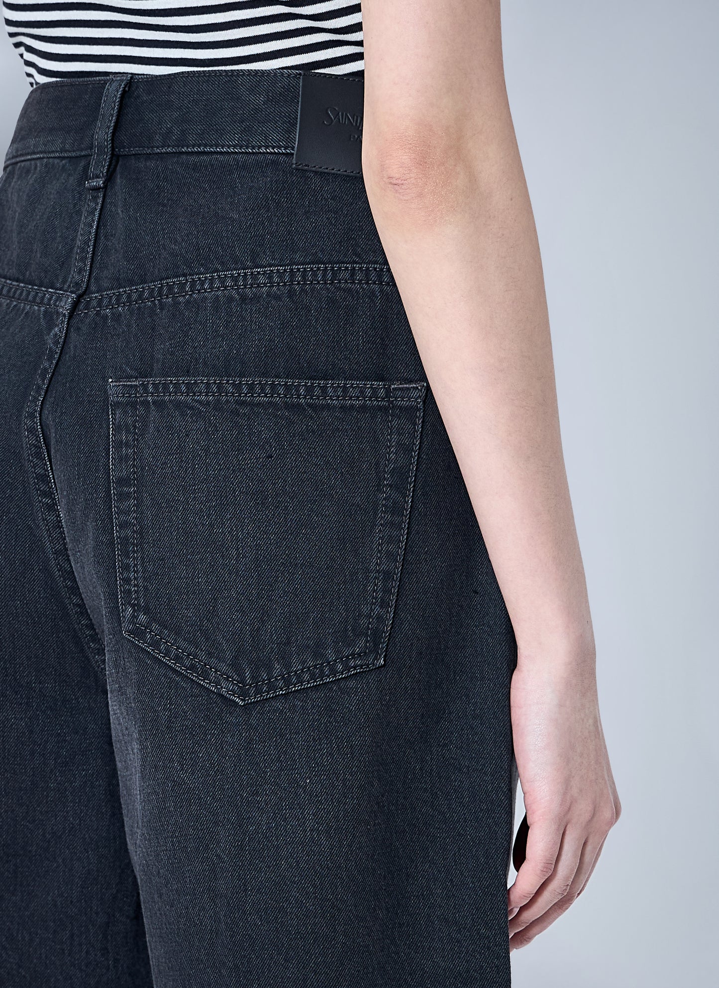 Saint Laurent Women Denim Shorts SAINT LAURENT
