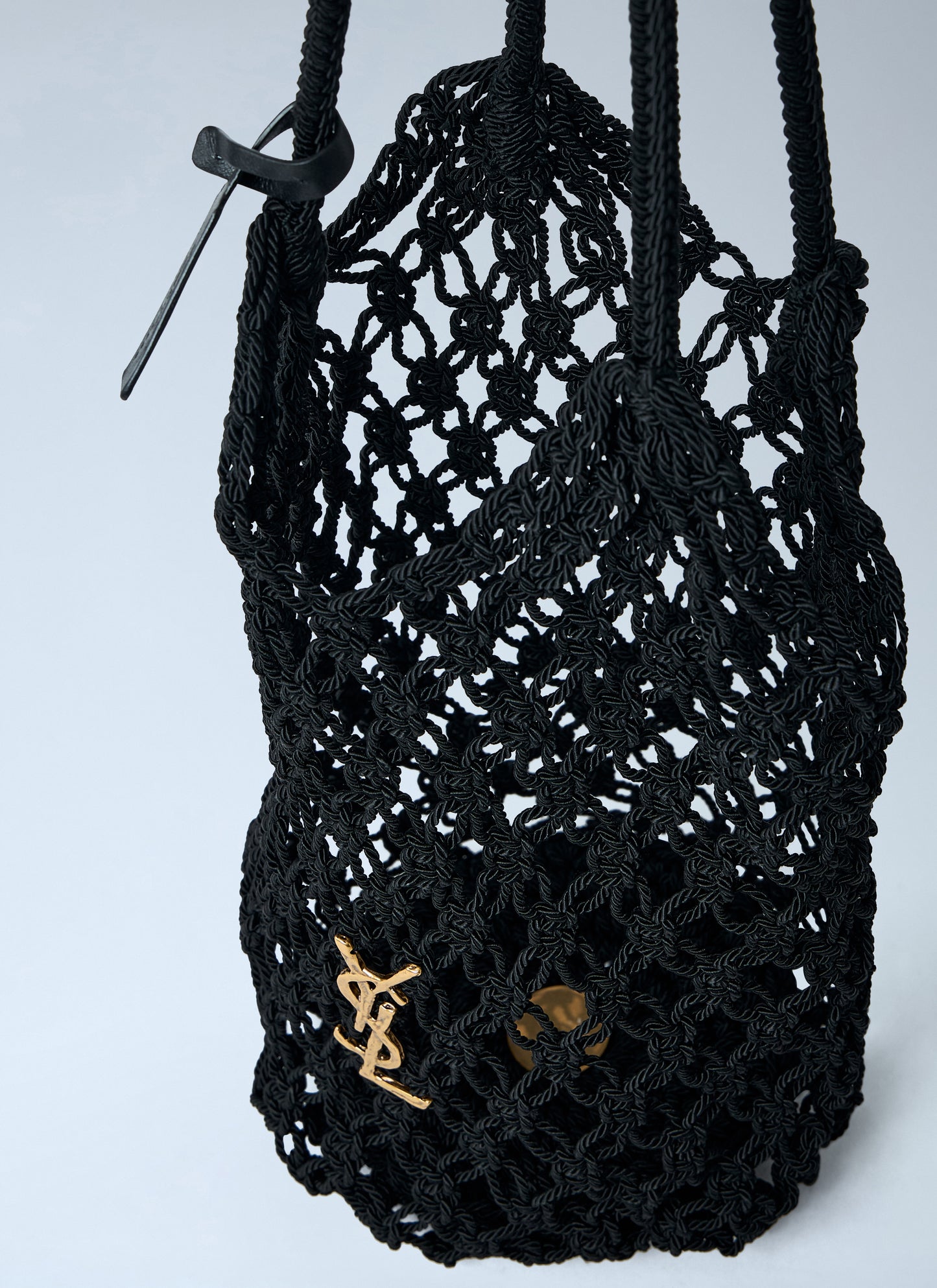 Saint Laurent Women Large Cassandre Crochet Tote Bag SAINT LAURENT