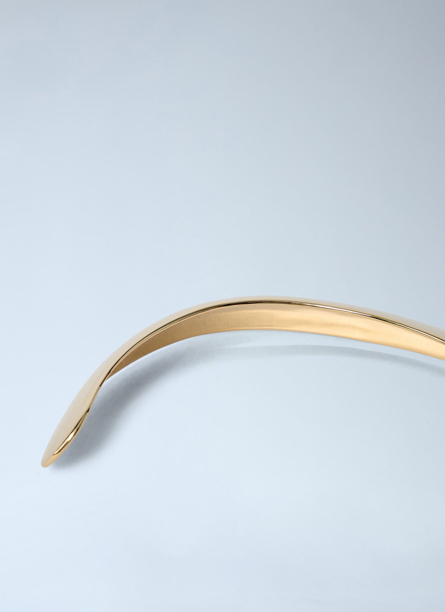 Saint Laurent Women Polished Metal Cuff Bracelet SAINT LAURENT