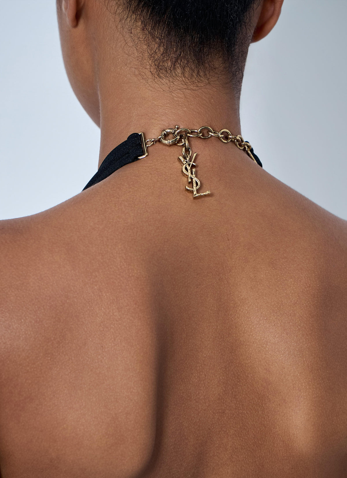 Saint Laurent Women Halterneck Swimsuit SAINT LAURENT