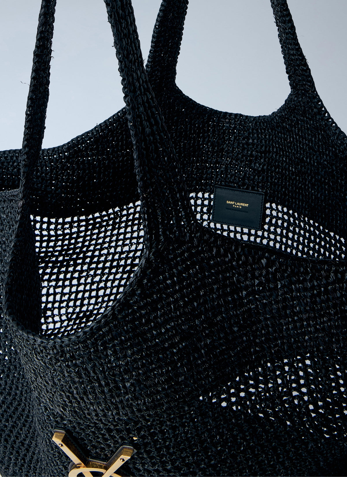 Saint Laurent Women Rafia Icare Tote Bag SAINT LAURENT