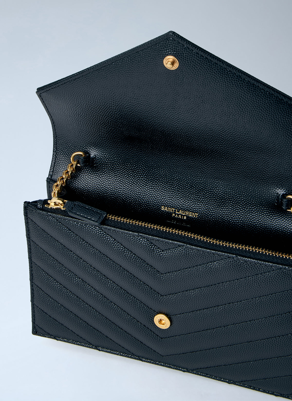Saint Laurent Women Cassandre Chain Wallet SAINT LAURENT