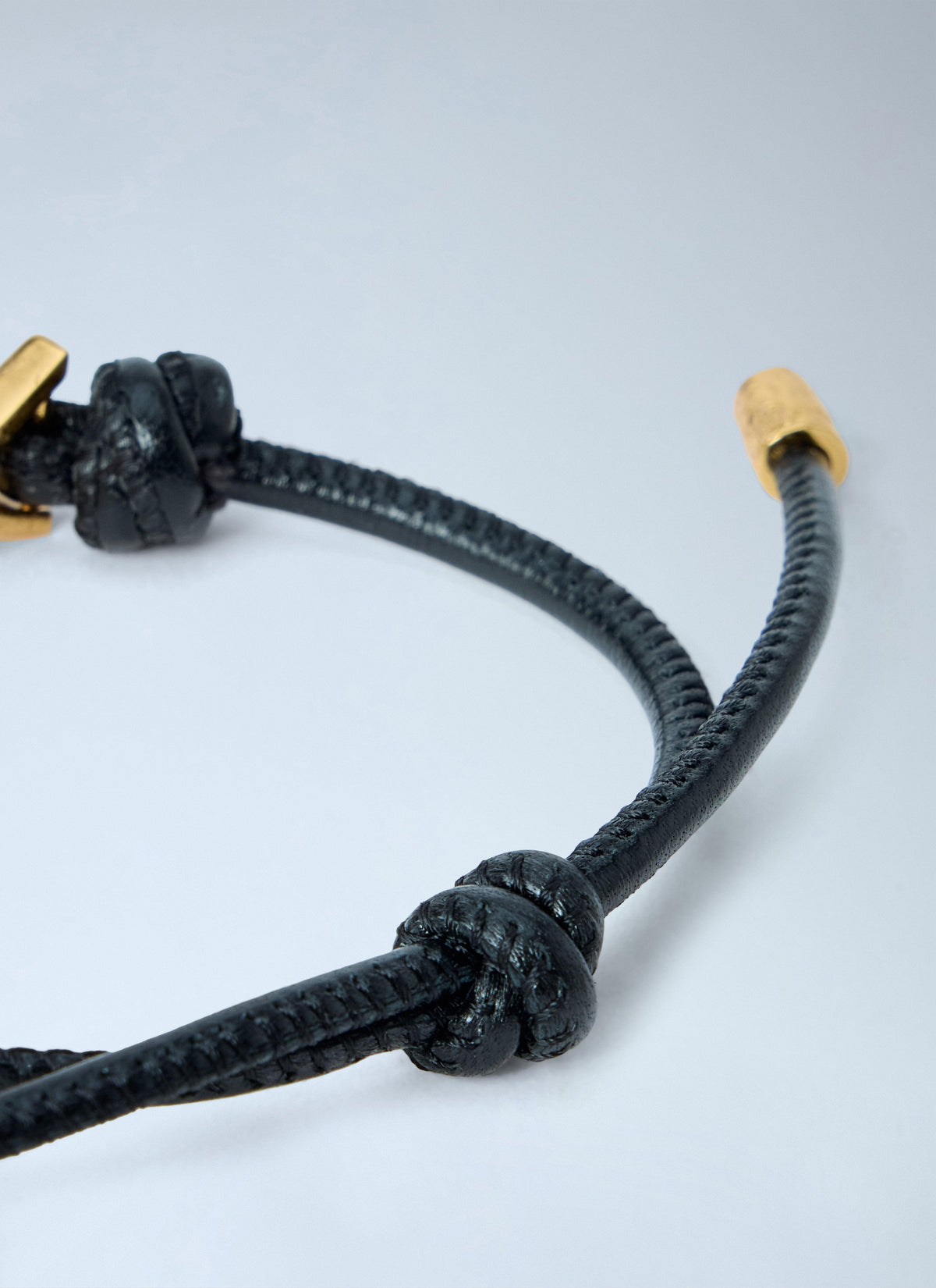 Saint Laurent Women Cassandre Cord Bracelet SAINT LAURENT