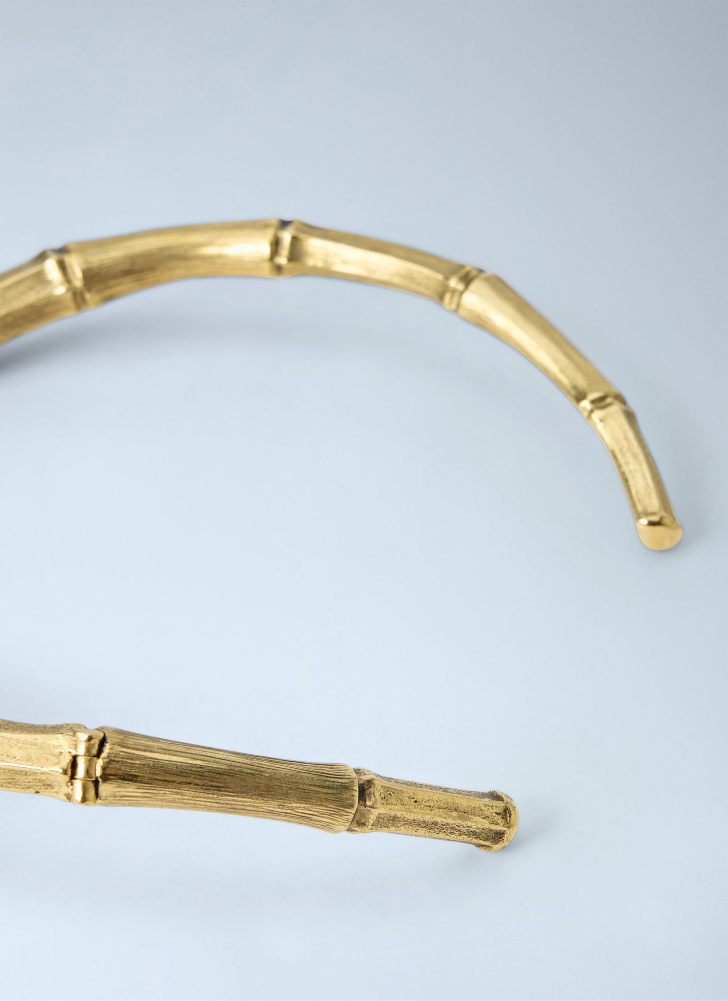 Saint Laurent Women Bamboo Torc Necklace SAINT LAURENT