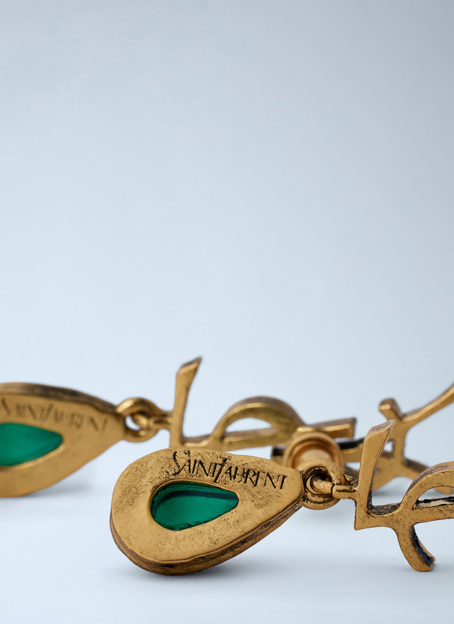 Saint Laurent Women Cassandre Drop Earrings SAINT LAURENT