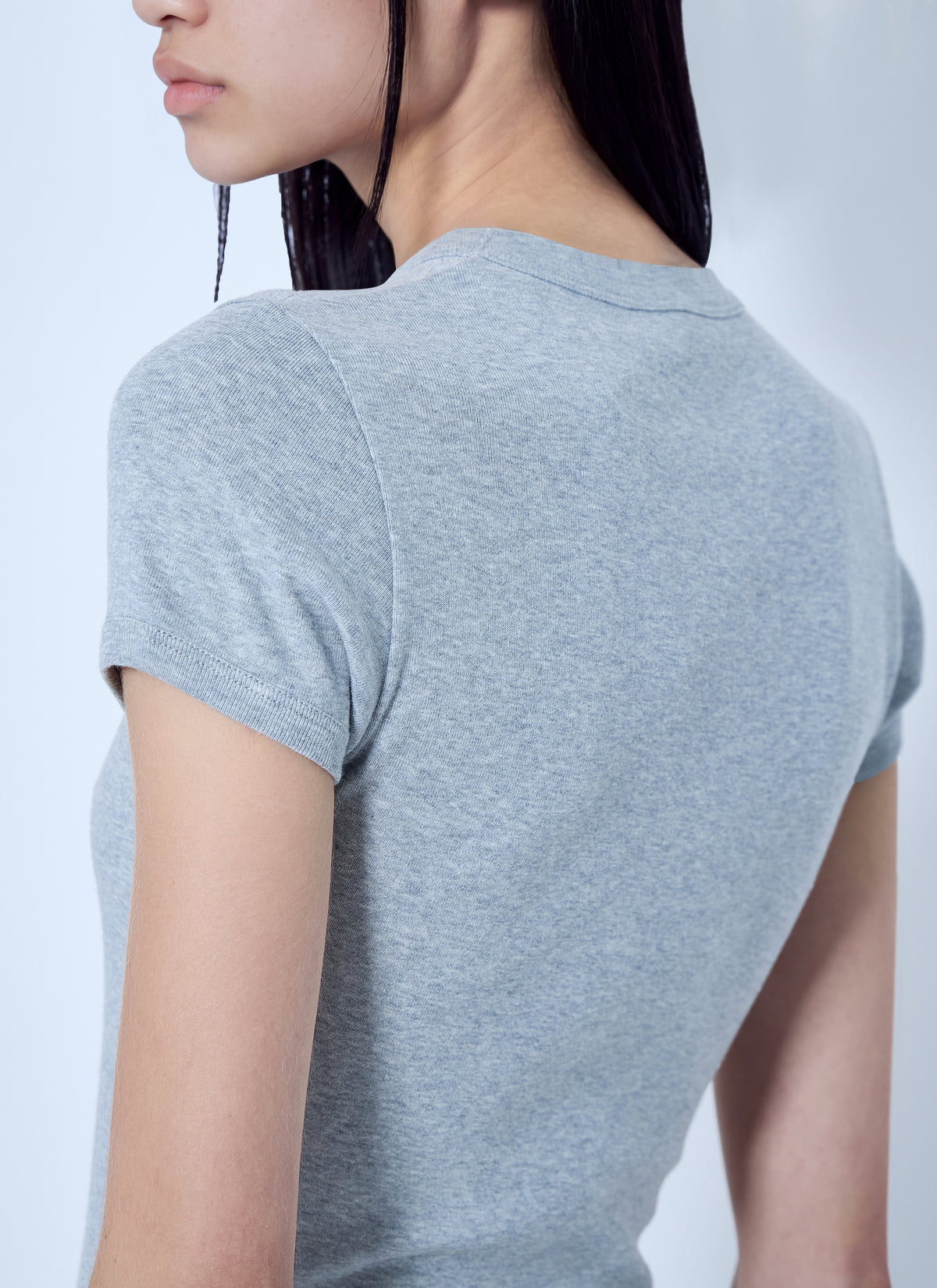 Saint Laurent Women Cassandre Fitted T-Shirt SAINT LAURENT