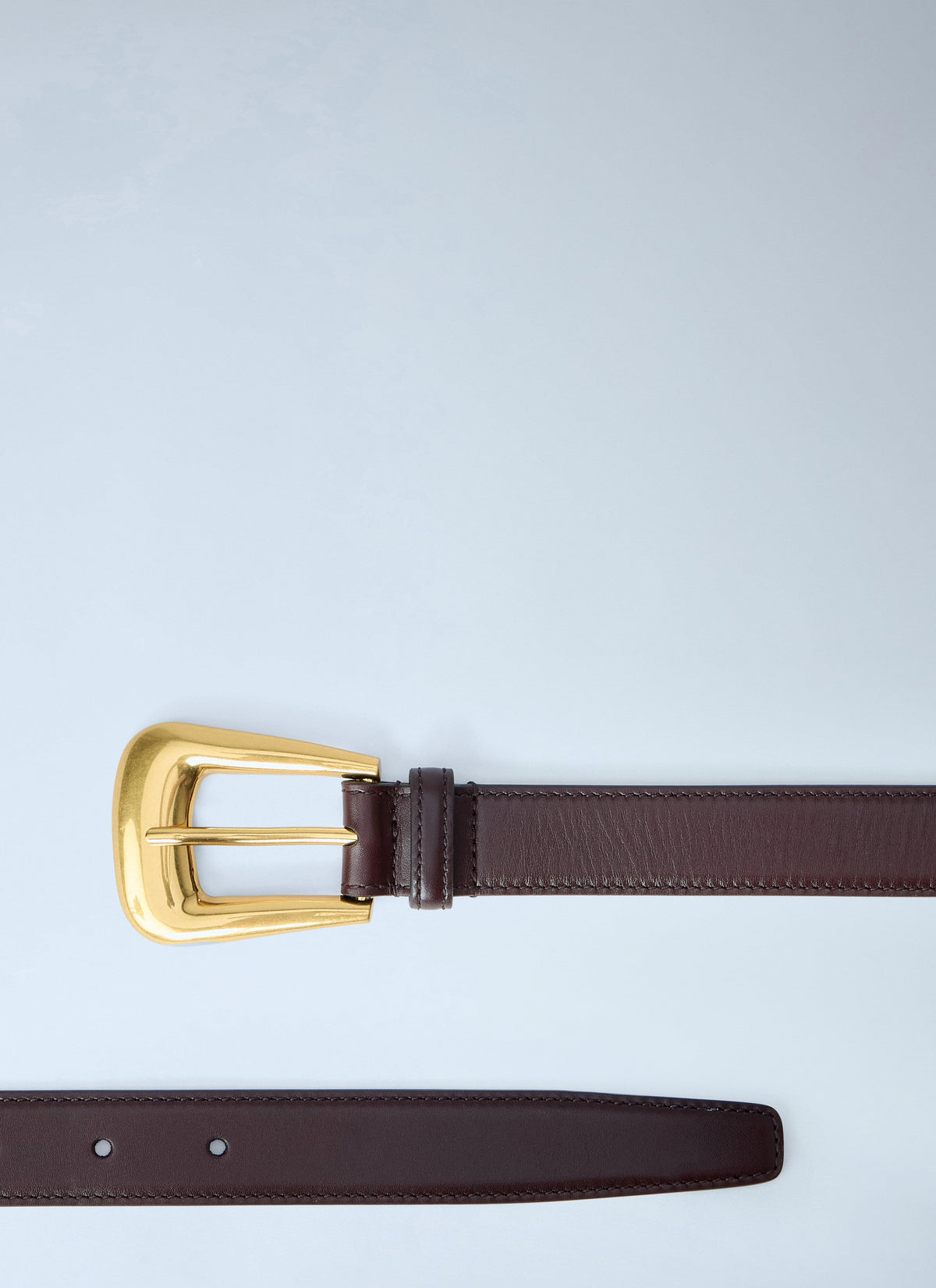 Saint Laurent Men Folk Buckle Belt SAINT LAURENT