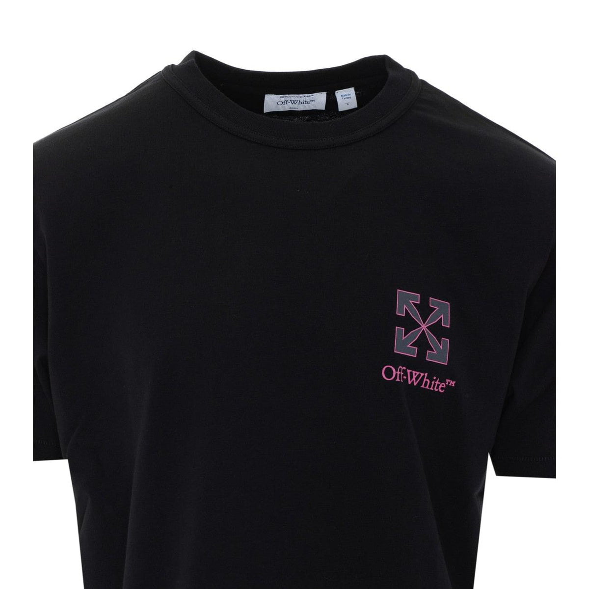 Off White Men Small Arrow Regular T-Shirt OFF-WHITE
