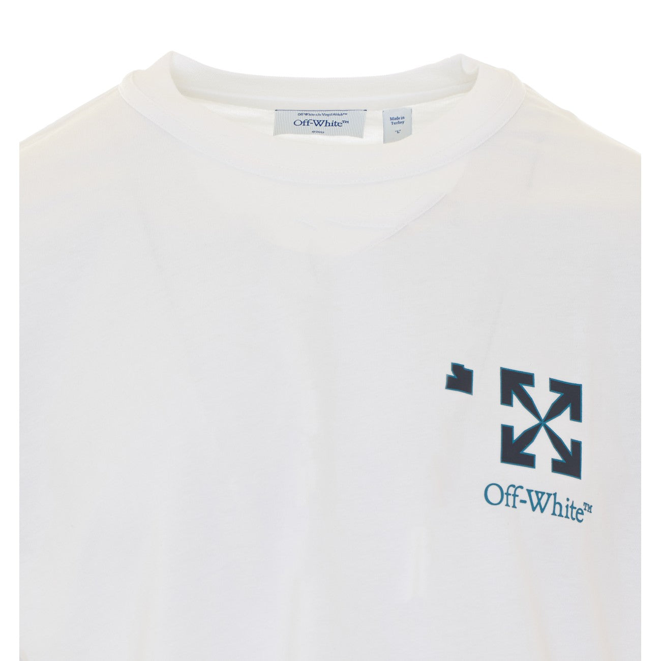 Off White Men Small Arrow Regular T-Shirt OFF-WHITE