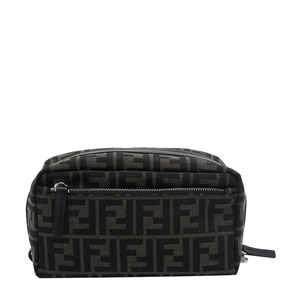Fendi Men Small Ff Logo Double Zip Beauty Case FENDI