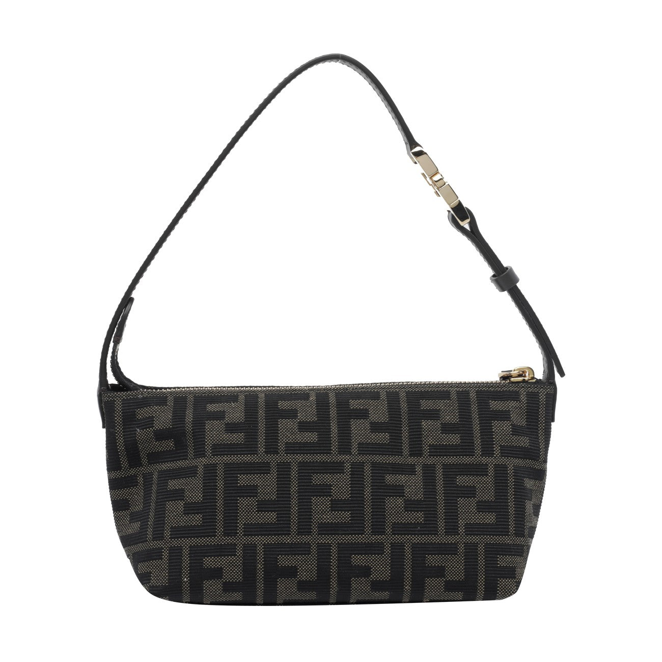 Fendi Women Small Ff Logo Vanity Pouch FENDI