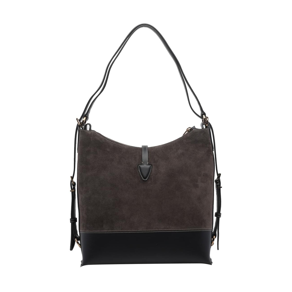 Tod's Women Small Suede T Timeless Backpack And Shoulder Bag TOD'S