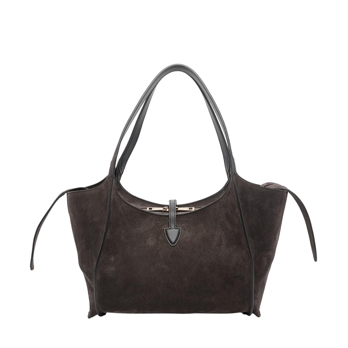 Tod's Women Tod's Women Small Suede T Timeless Shopping Bag TOD'S