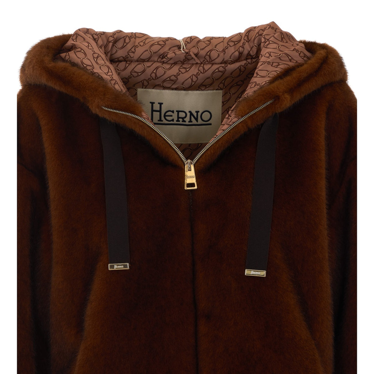 Herno Women Soft Faux Fur Bomber HERNO