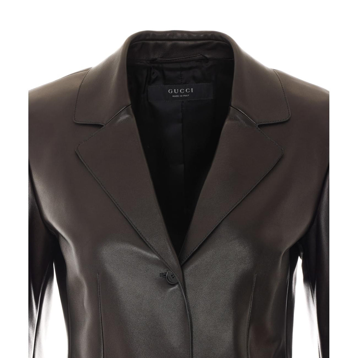 Gucci Women Soft Leather Coat GUCCI