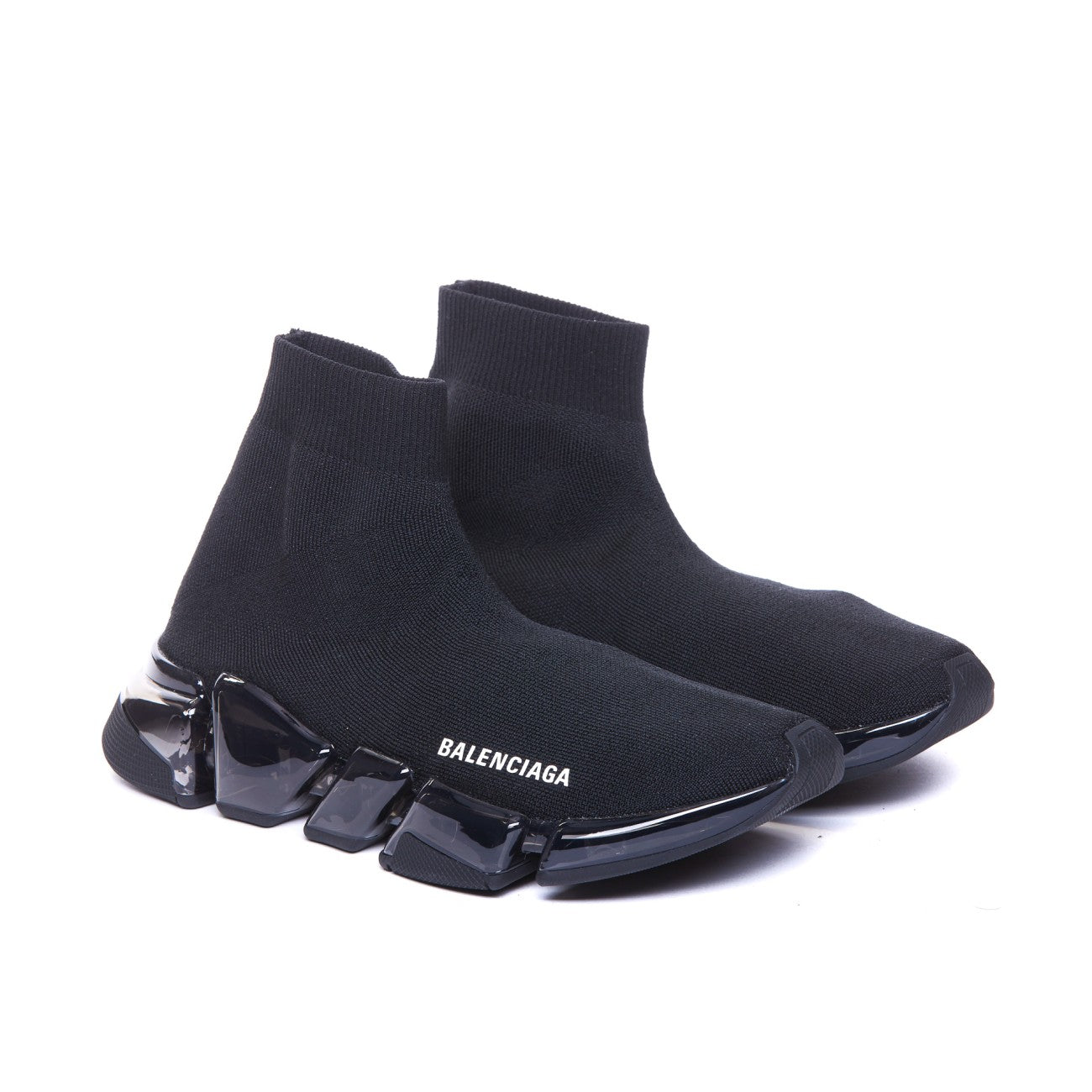Balenciaga Women Speed 2.0 Full Clear Sole Sneakers BALENCIAGA
