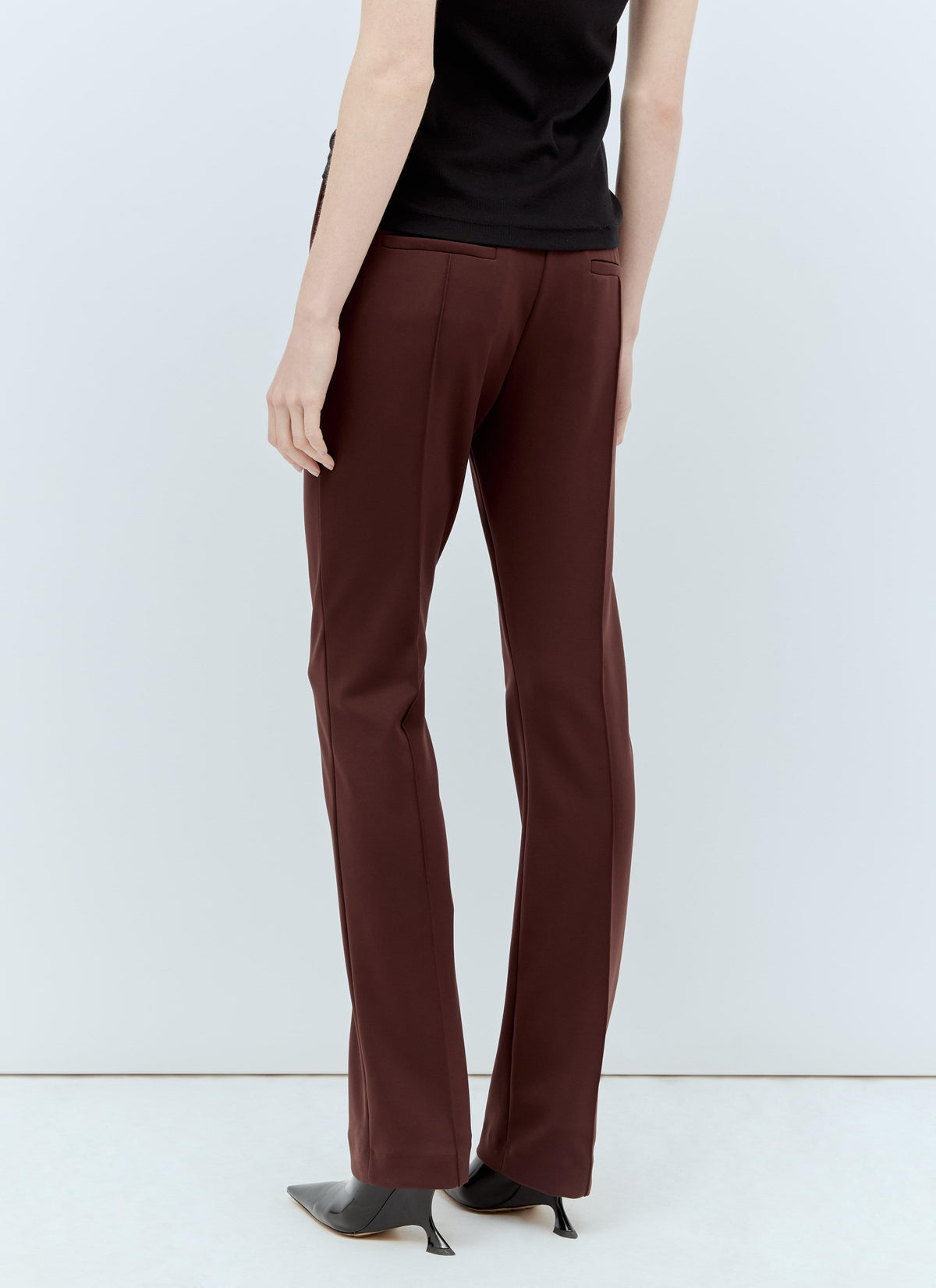 Sportmax Women Tailored Jersey Pants SPORTMAX