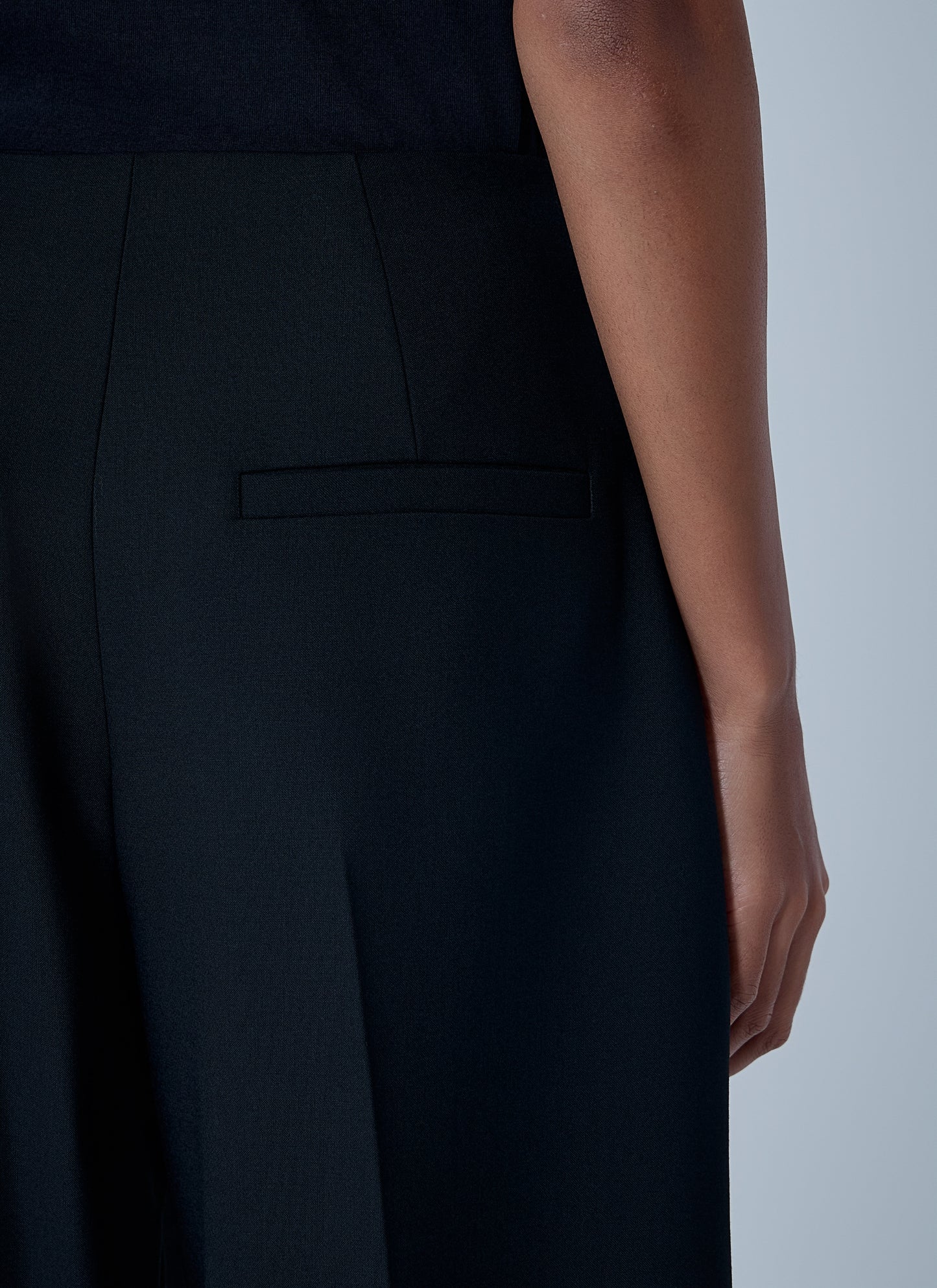 Sportmax Women Wool-Blend Tailored Pants SPORTMAX