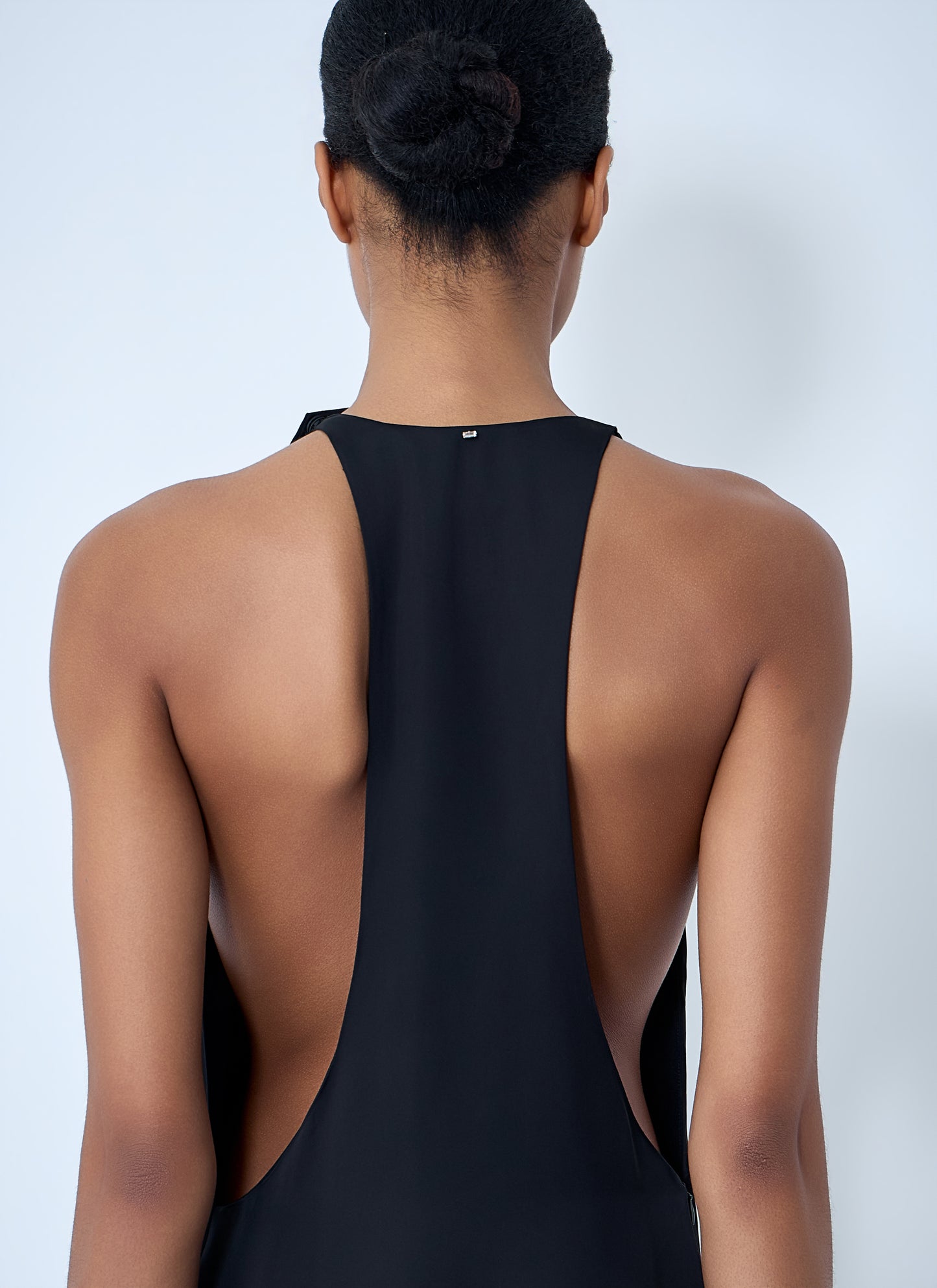 Sportmax Women Sleeveless Draped Maxi Dress SPORTMAX