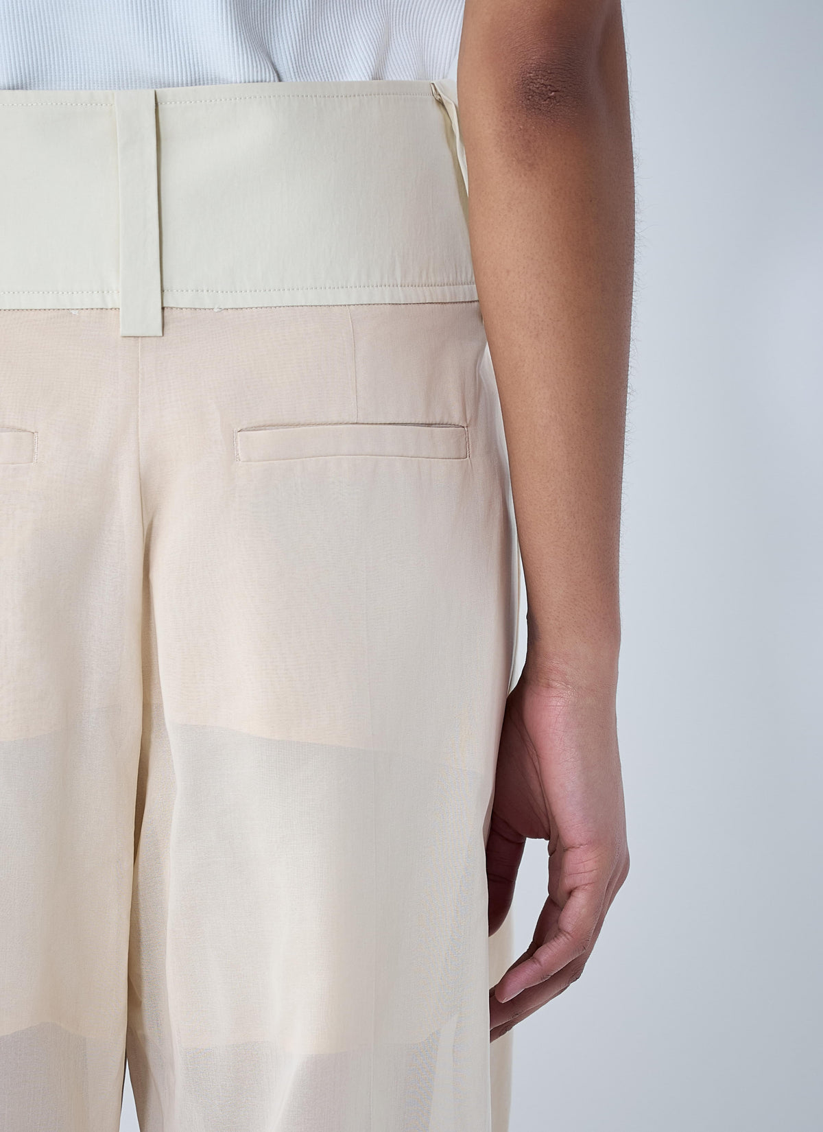 Sportmax Women High Waist Wide-Leg Trousers SPORTMAX