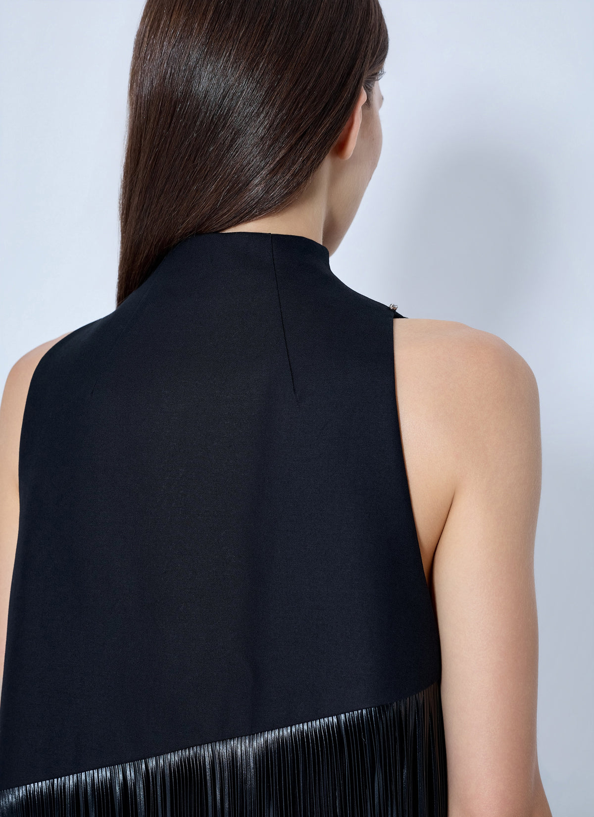 Sportmax Women Fringe Trim Sleeveless Dress SPORTMAX