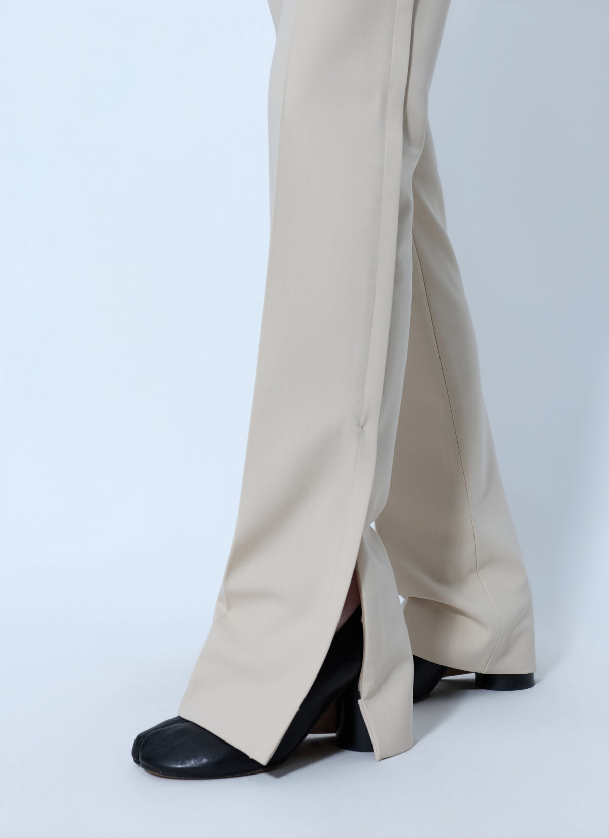 Sportmax Women Tailored Wool Grain-De-Poudre Trousers SPORTMAX