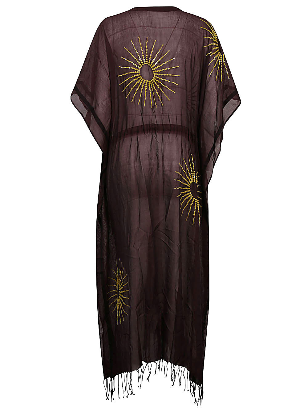 Dries Van Noten Women Cotton And Silk Embroidered Kaftan DRIES VAN NOTEN