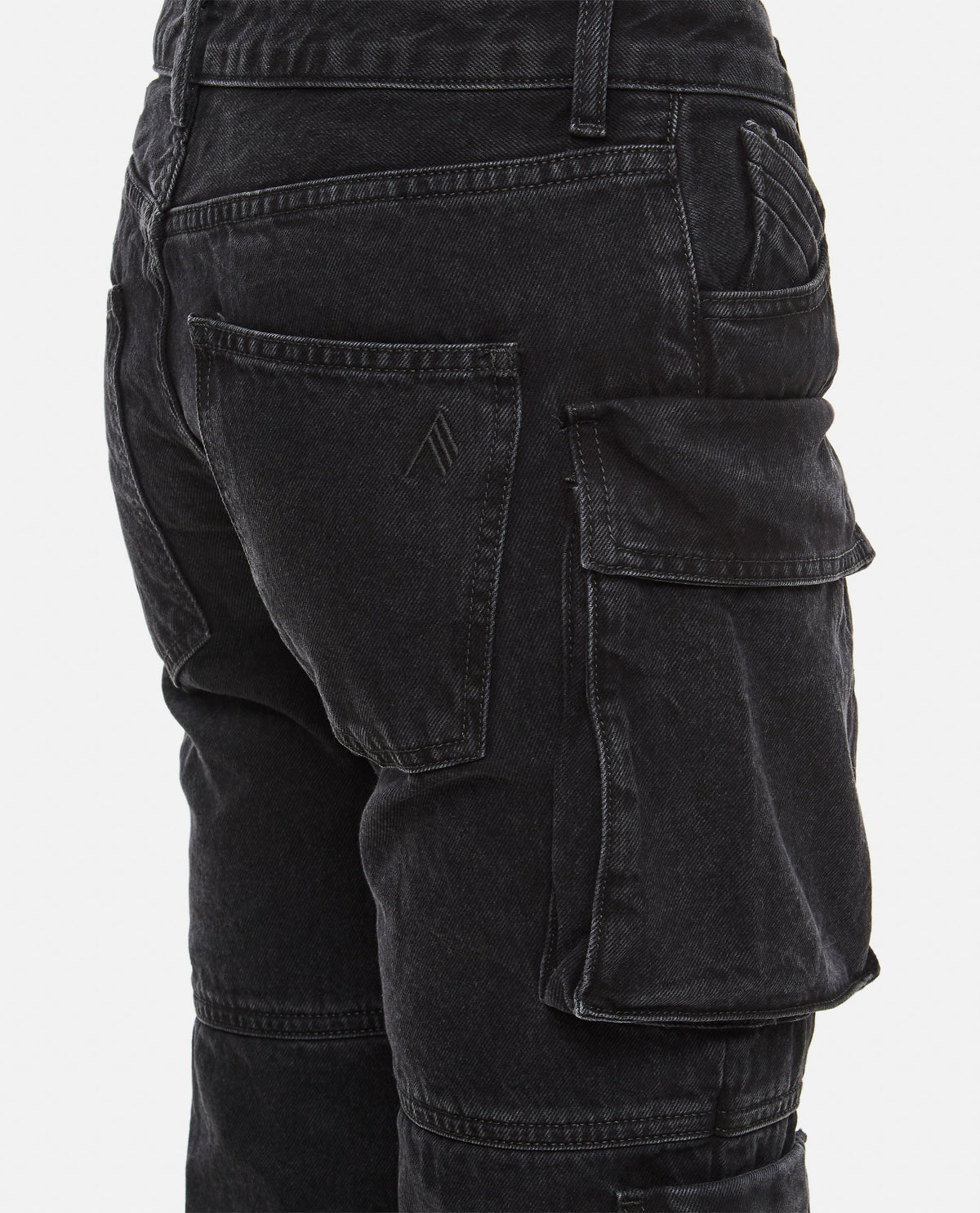 The Attico Women Essie Denim Cargo Pants THE ATTICO