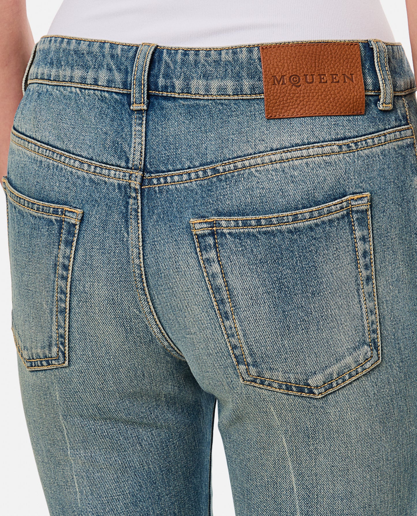 Alexander Mcqueen Women Jeans ALEXANDER MCQUEEN