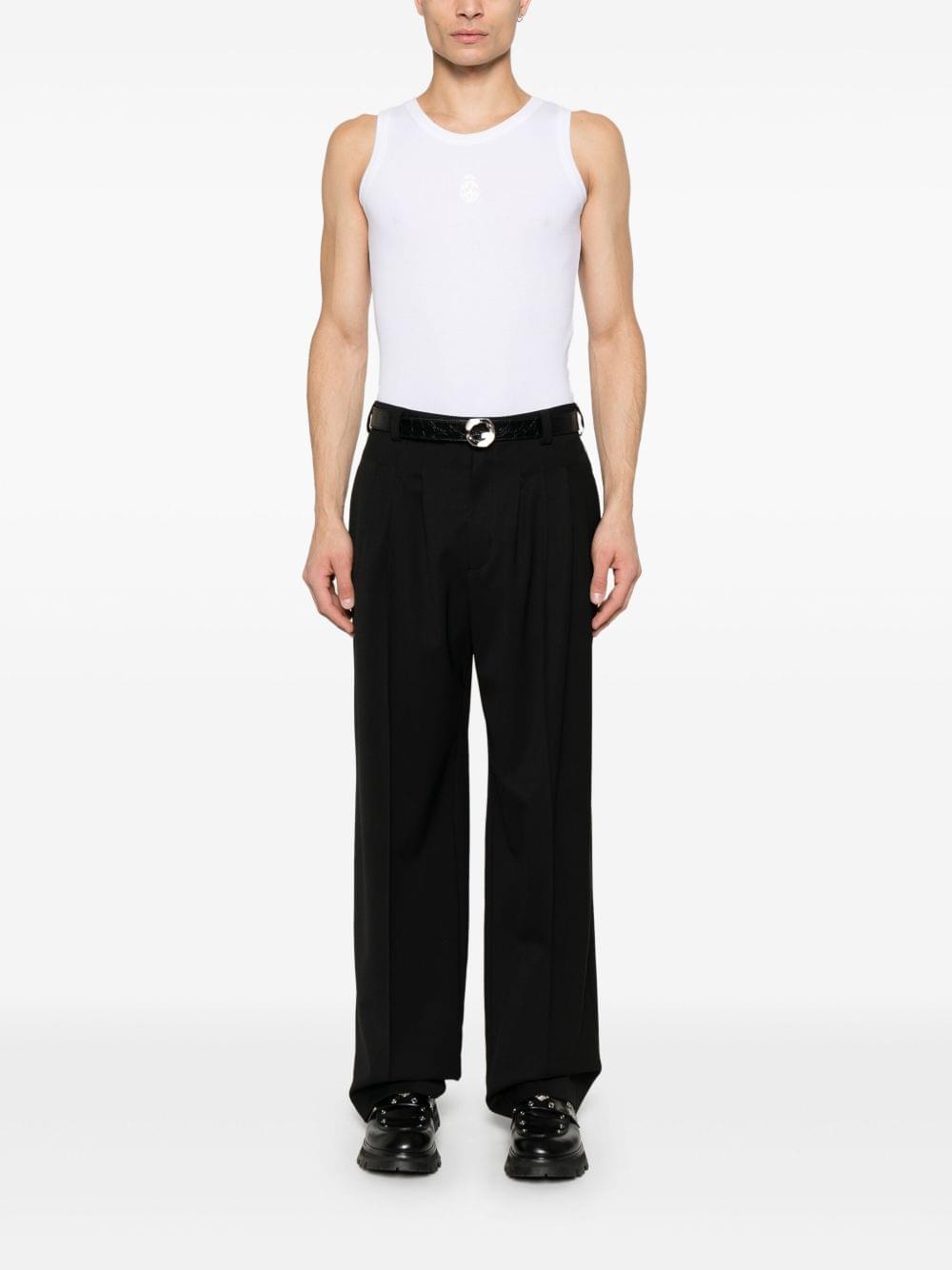 Alexander Mcqueen Men Skull Cotton Tank Top ALEXANDER MCQUEEN