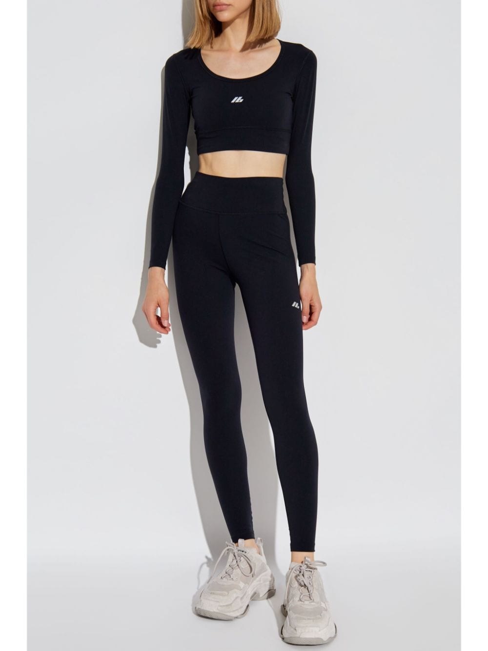Balenciaga Women Logo Cropped Top BALENCIAGA