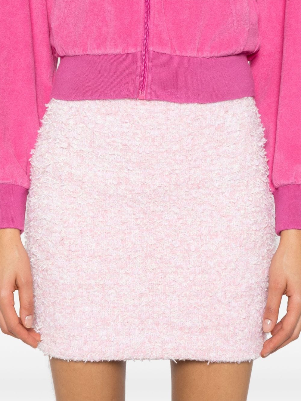Balenciaga Women Tweed Mini Skirt BALENCIAGA