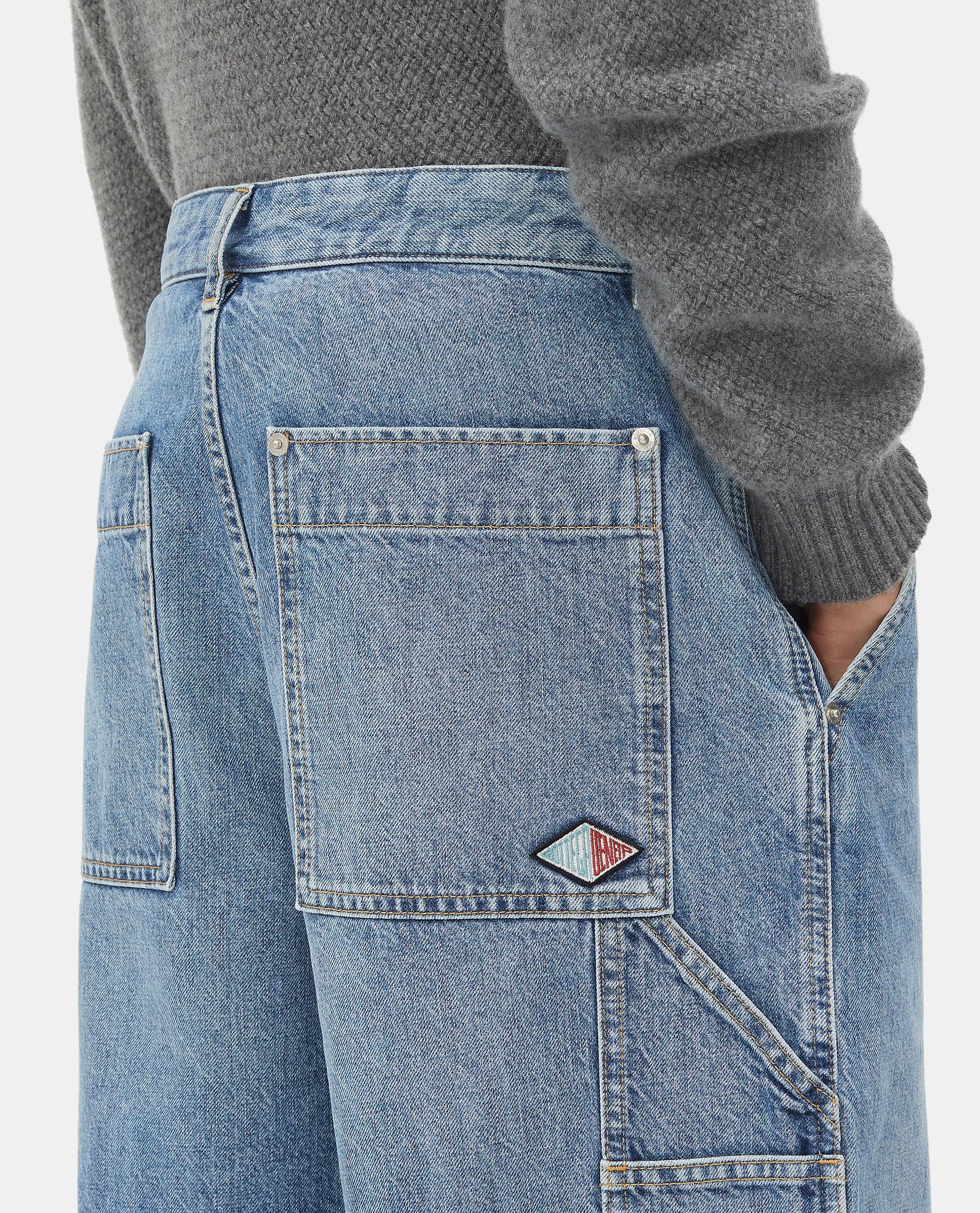Bottega Veneta Men Bermuda Cargo Denim BOTTEGA VENETA