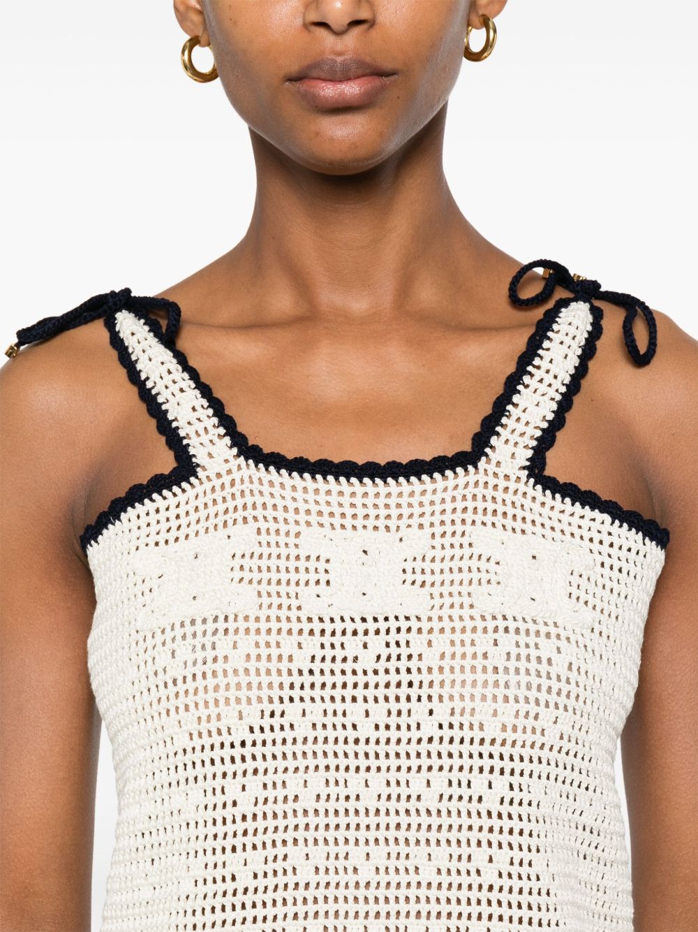 Celine Women Crochet Short Dress