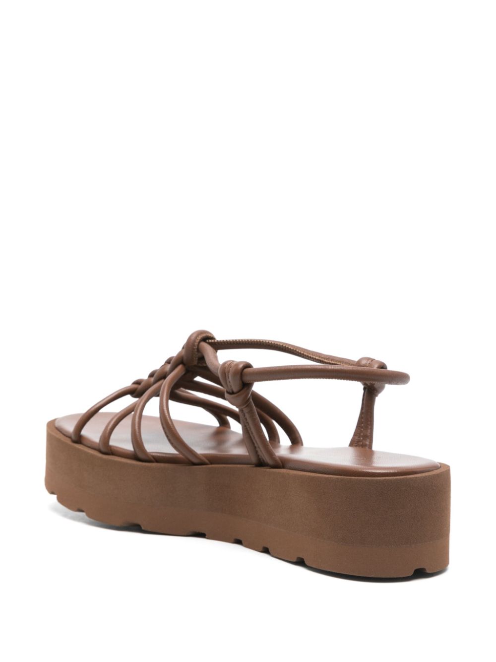 Gianvito Rossi Women Hebe Leather Sandals GIANVITO ROSSI