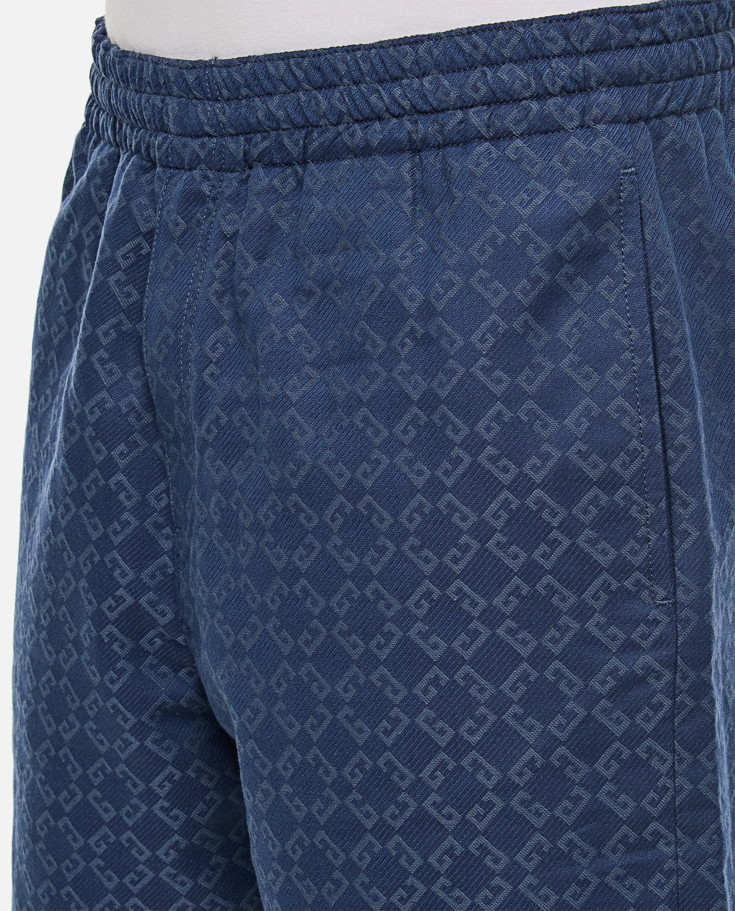 Givenchy Men Short Denim Monogram GIVENCHY