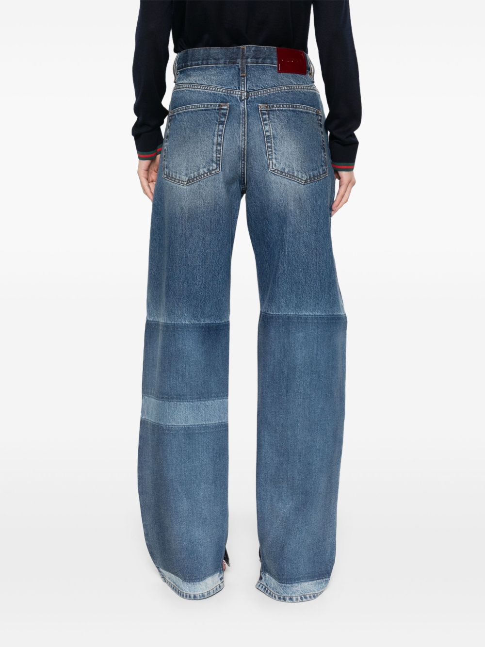 Gucci Women Boyfriend Denim Cotton Jeans GUCCI
