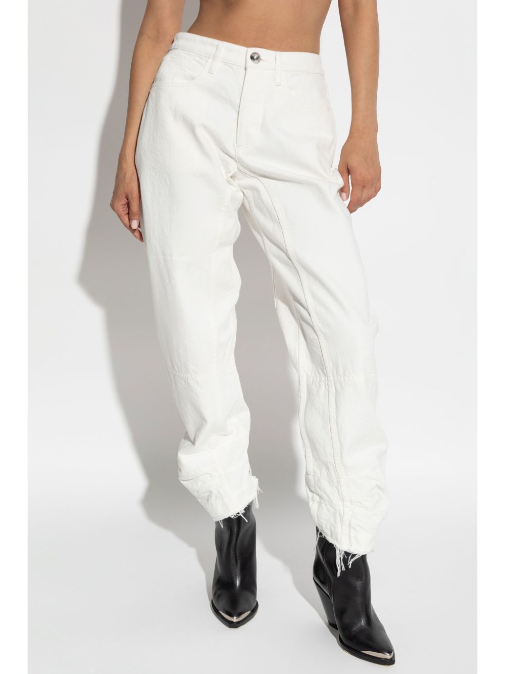 Jil Sander Women Cotton Trousers JIL SANDER