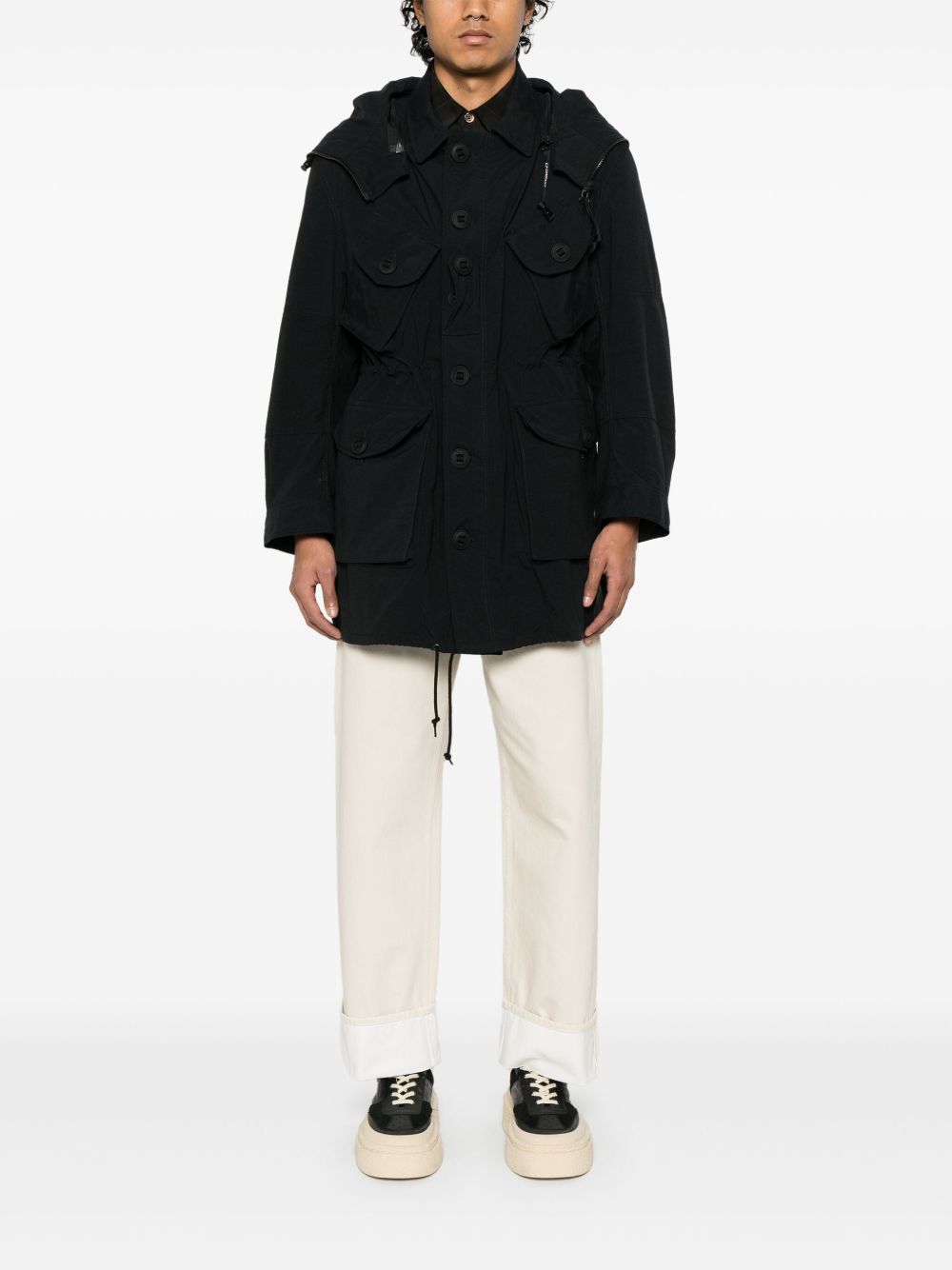 Junya Watanabe Men Nylon Parka Coat JUNYA WATANABE