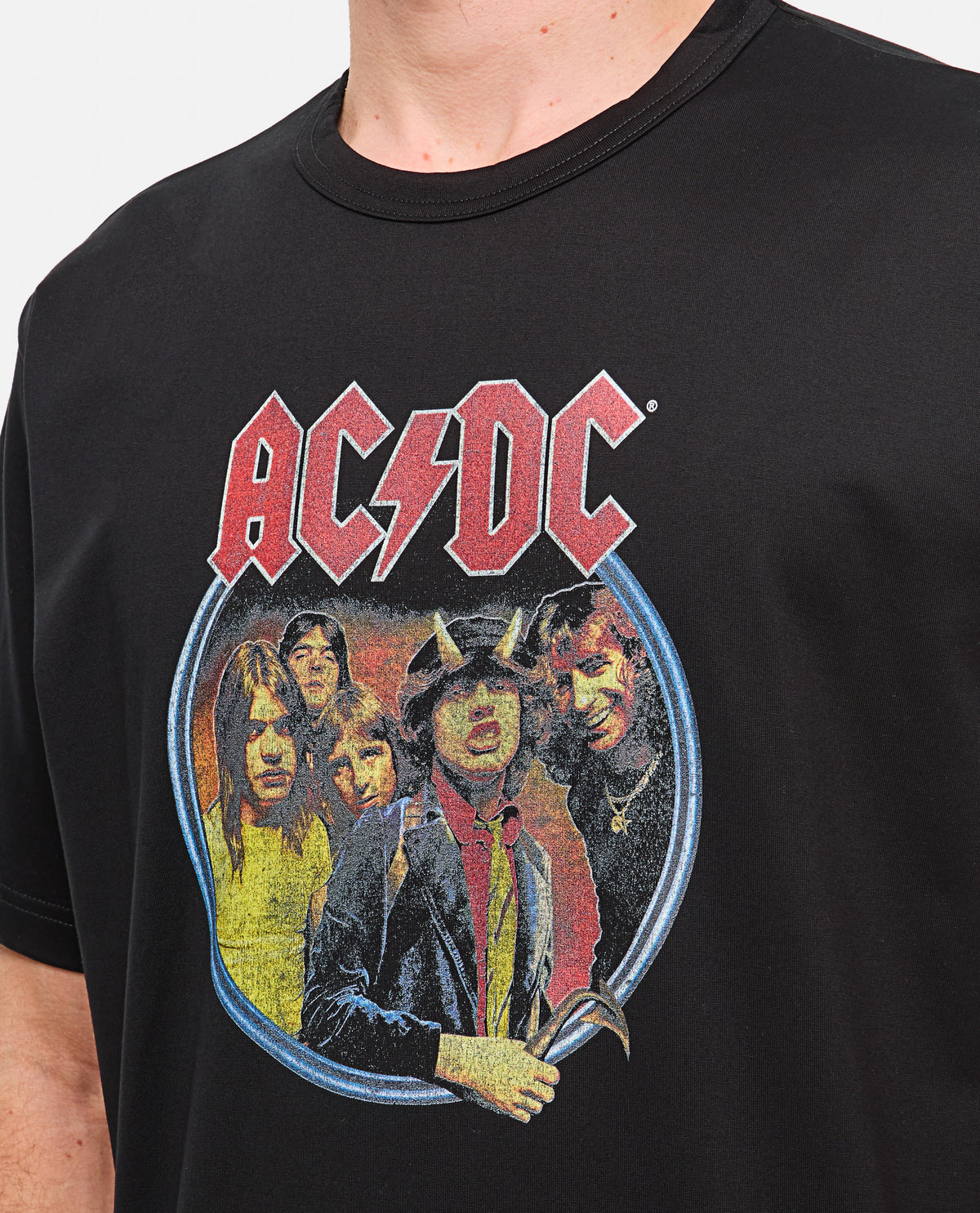 Junya Watanabe Men Ac/Dc Printed T-Shirt JUNYA WATANABE