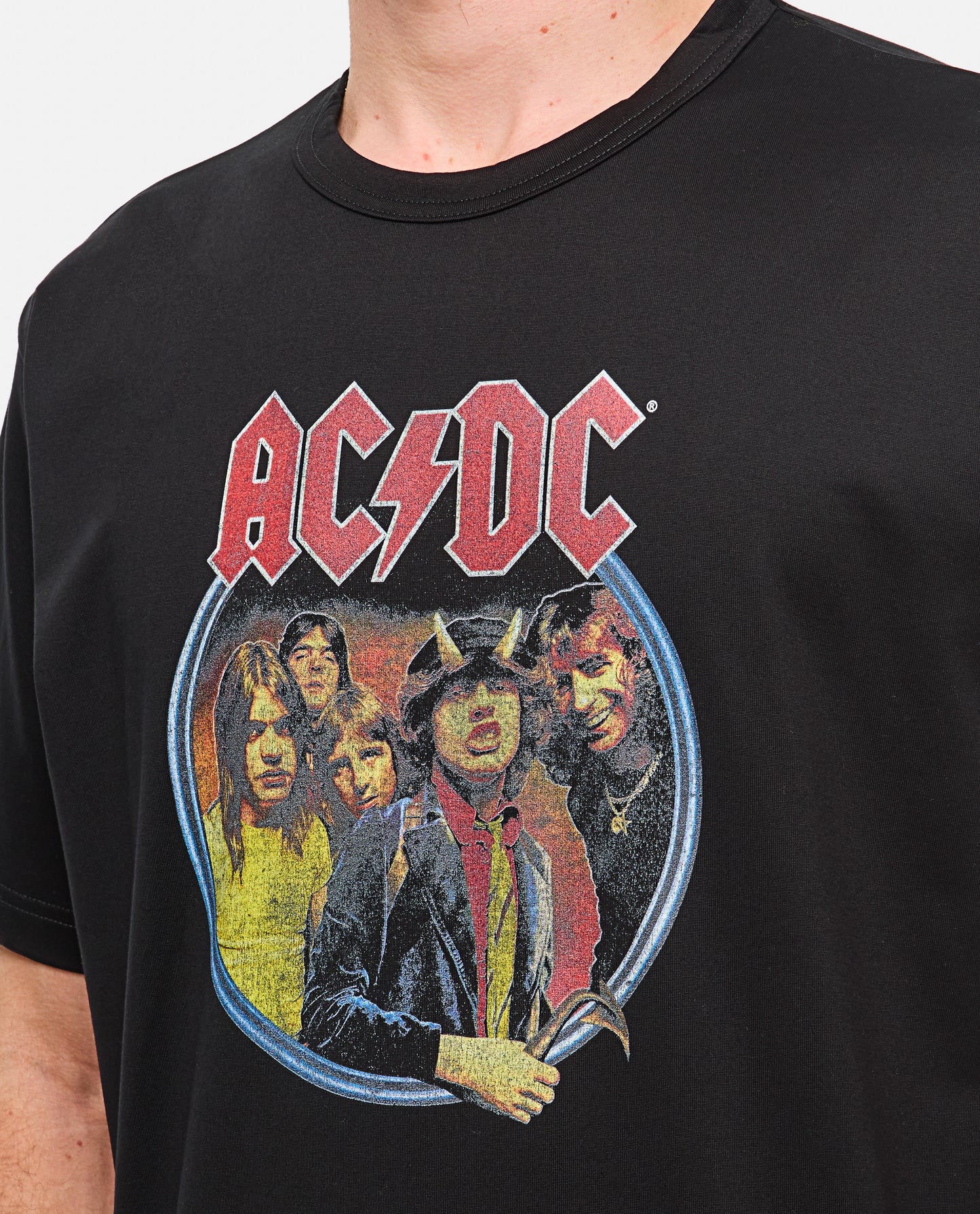 Junya Watanabe Men Ac/Dc Printed T-Shirt JUNYA WATANABE