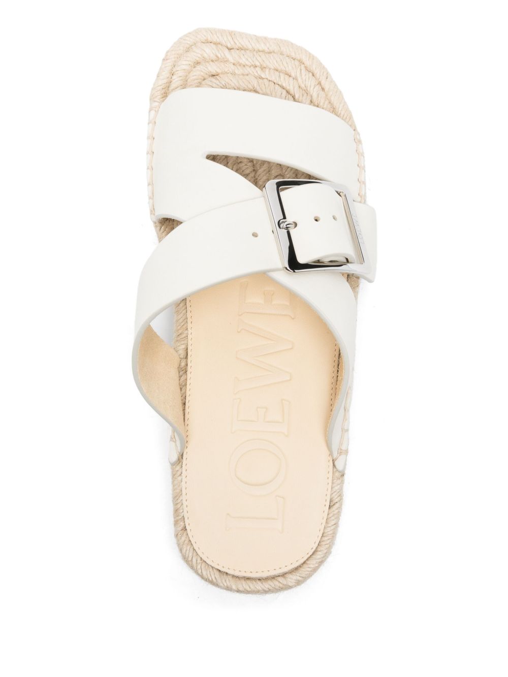 Loewe Paula's Ibiza Women Petal Leather Sandals LOEWE