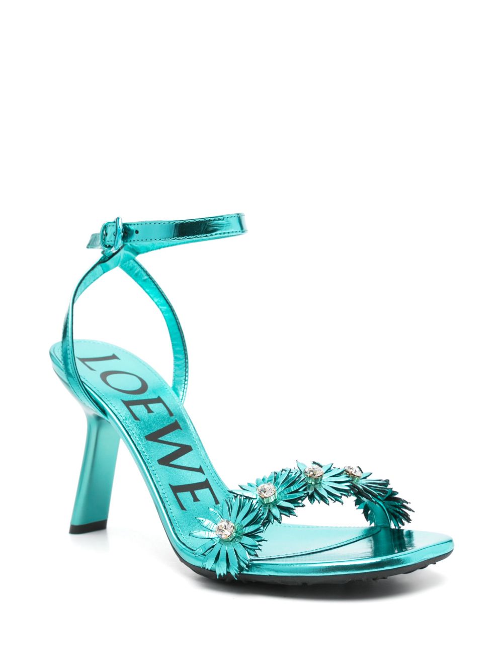 Loewe Paula's Ibiza Women Petal Flower Sandals LOEWE