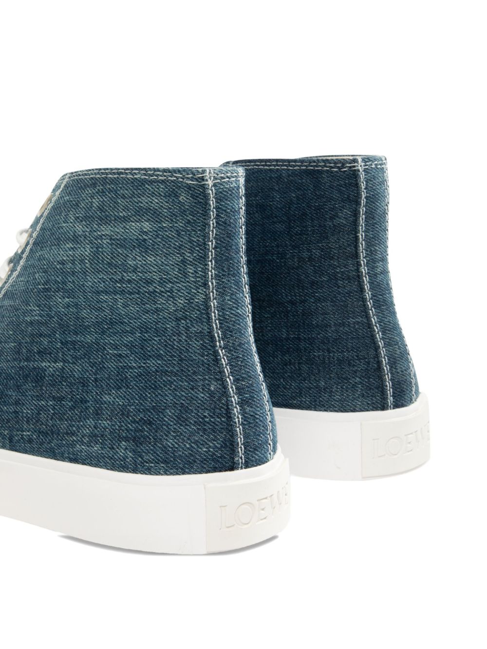Loewe Paula's Ibiza Men Bloc Denim Sneakers LOEWE