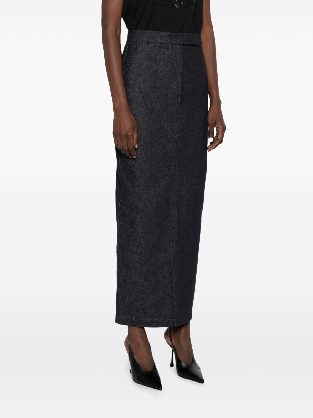 Max Mara Women Cotton Long Skirt MAX MARA