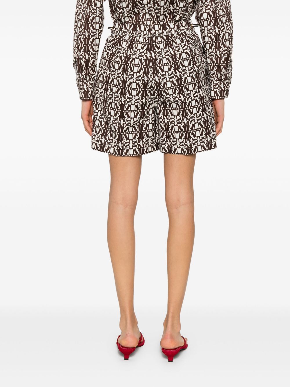 Max Mara Women Printed Cotton Shorts MAX MARA