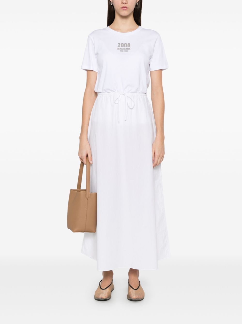 'S Max Mara Women Logo Cotton T-Shirt S MAX MARA